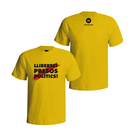 Samarreta esportiva Llibertat groga